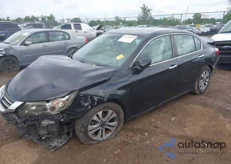 2013 Honda Accord Lx из США, поврежденный, VIN 1HGCR2F3XDA255496